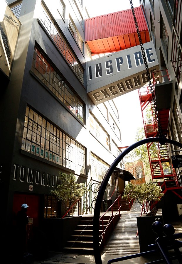 ('INSPIRE': Woodstock Exchange. Photo: Bashiera Parker)