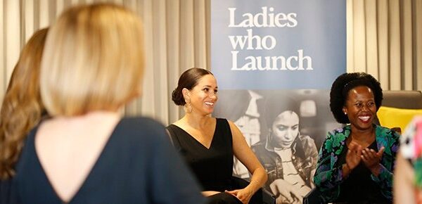 Duchess Meghan Markle chats to inspiring women in Woodstock, Cape Town. (Photo- Channel24:Bashiera Parker)