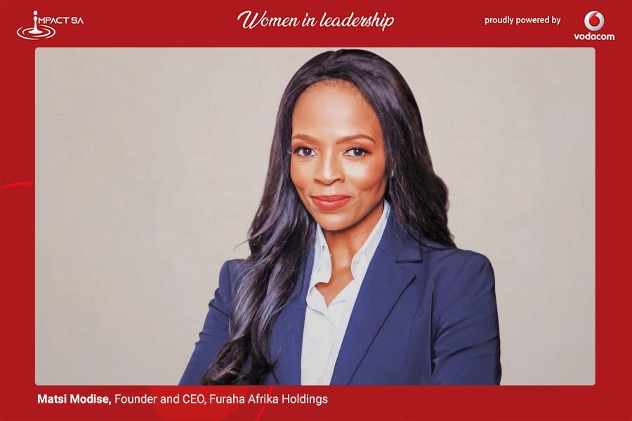 Women in Leadership Matsi Modise CEO and Founder of Furaha Afrika Holdings